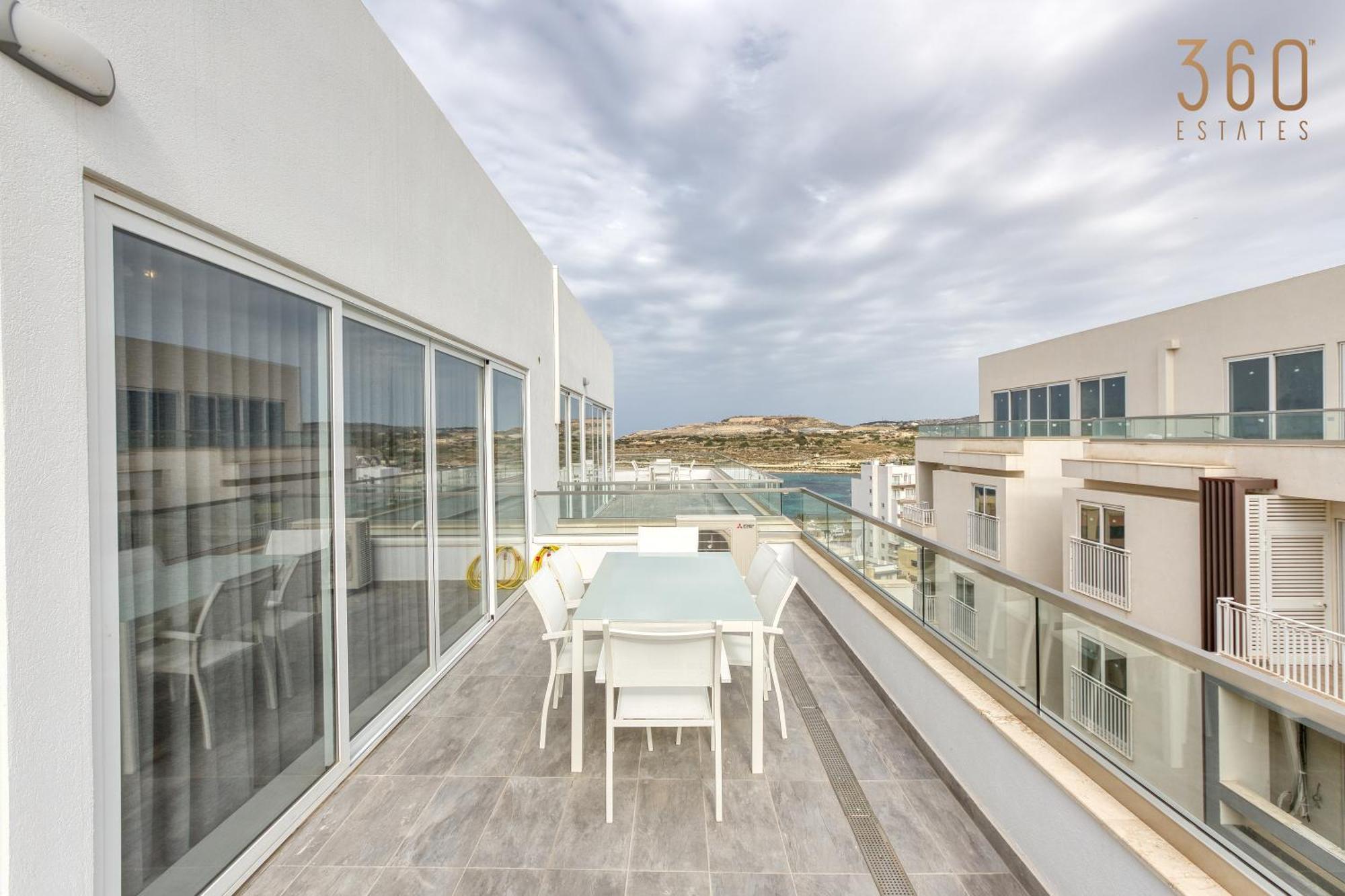Plan Court Seaside In Qawra By 360 Estates Apartment