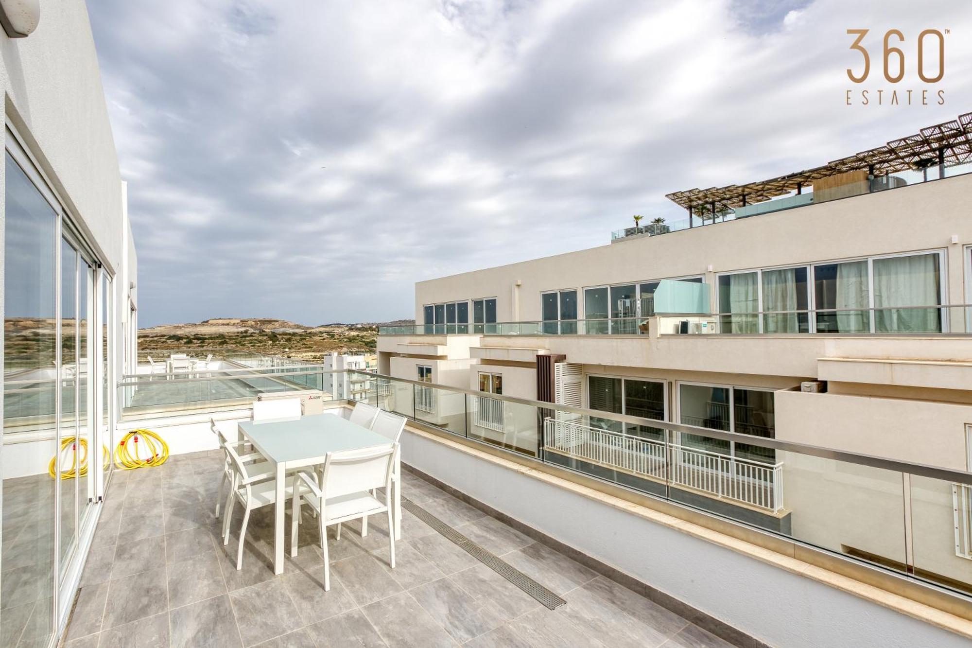 Apartment Plan Court Seaside In Qawra By 360 Estates St. Paul's Bay