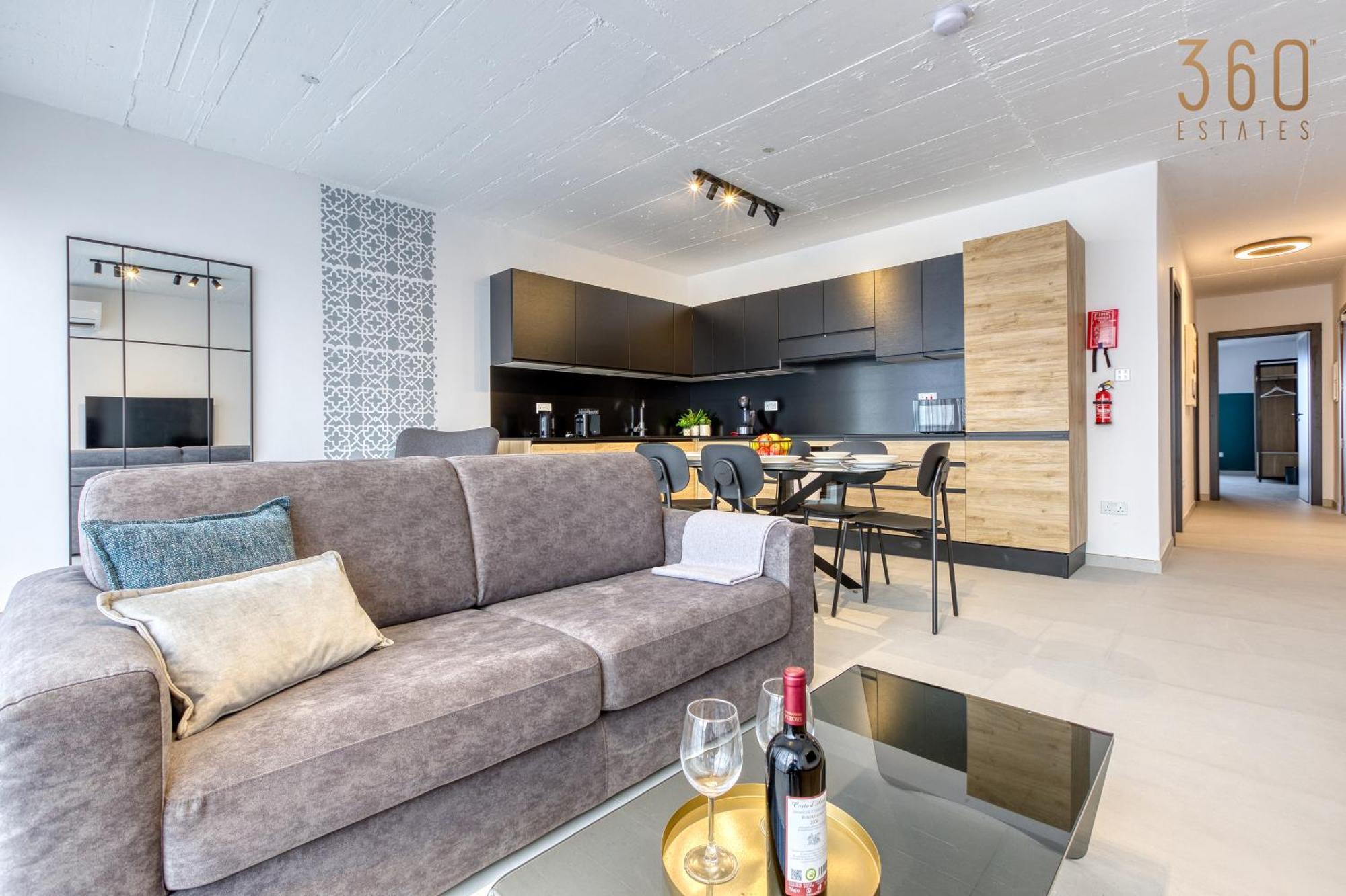 Plan Court Seaside In Qawra By 360 Estates Apartment