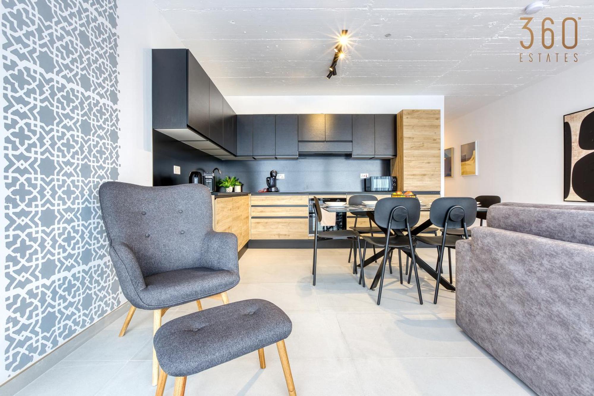 Plan Court Seaside In Qawra By 360 Estates St. Paul's Bay