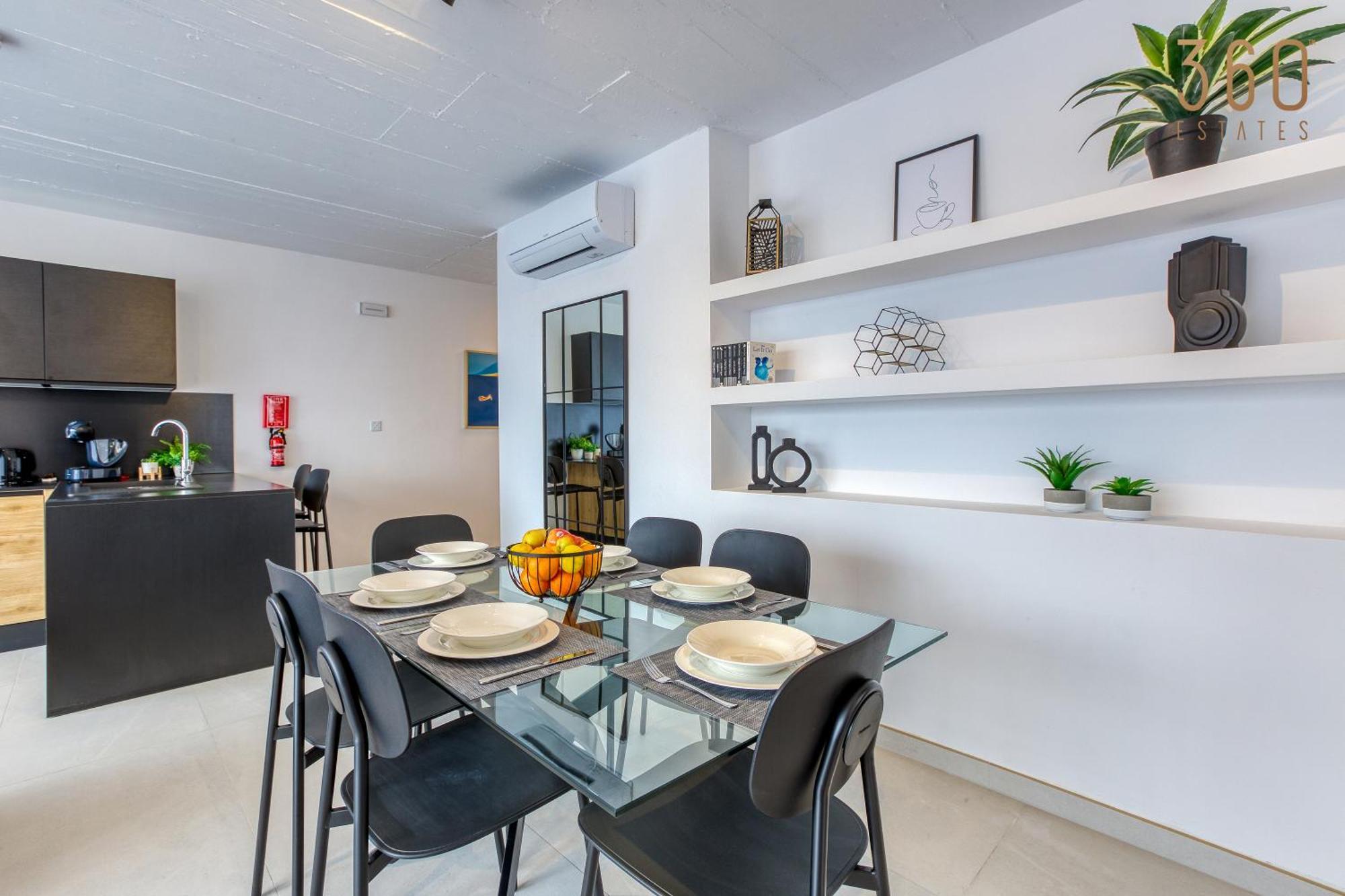 Plan Court Seaside In Qawra By 360 Estates * St. Paul's Bay