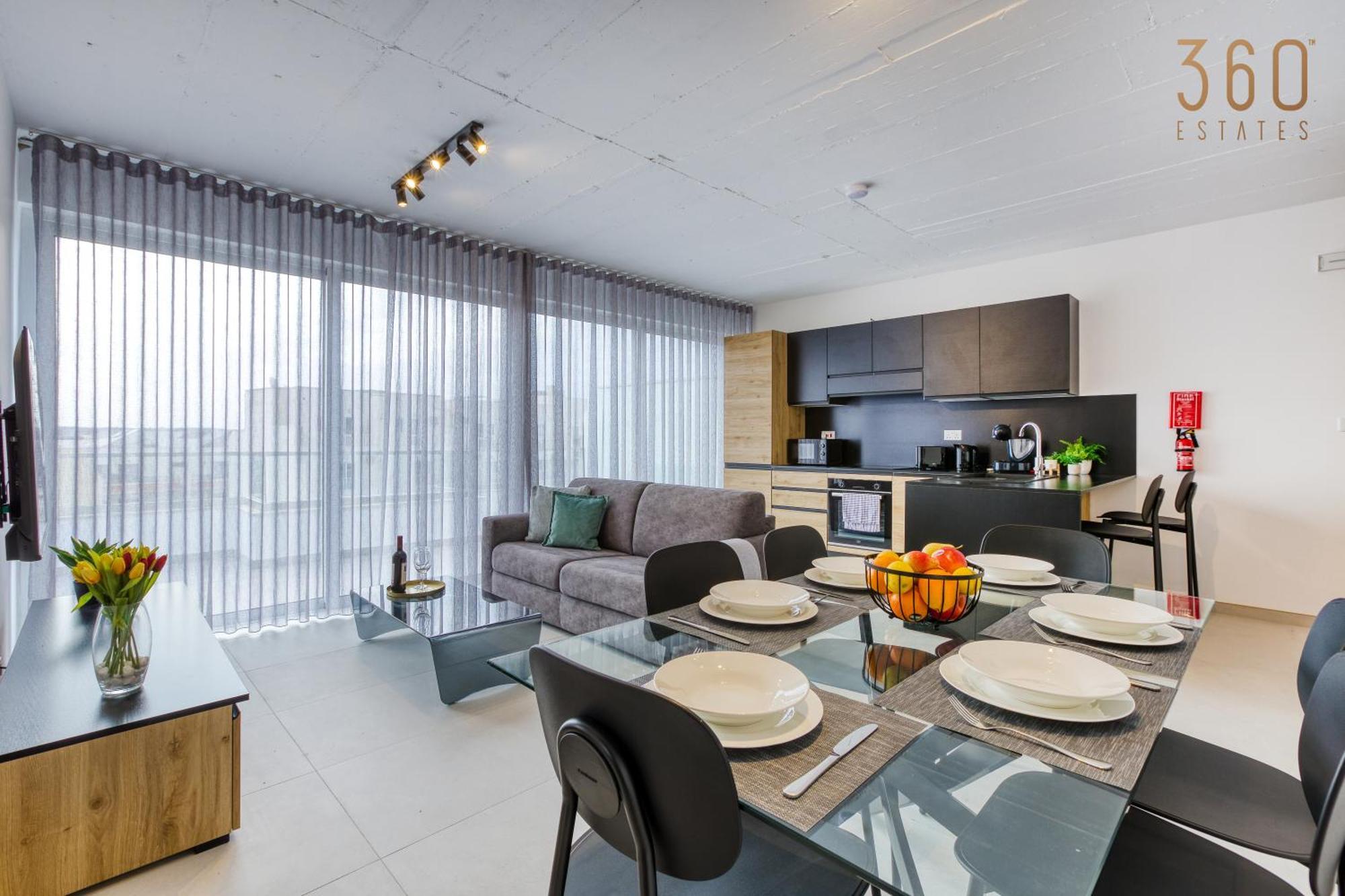 Apartment Plan Court Seaside In Qawra By 360 Estates