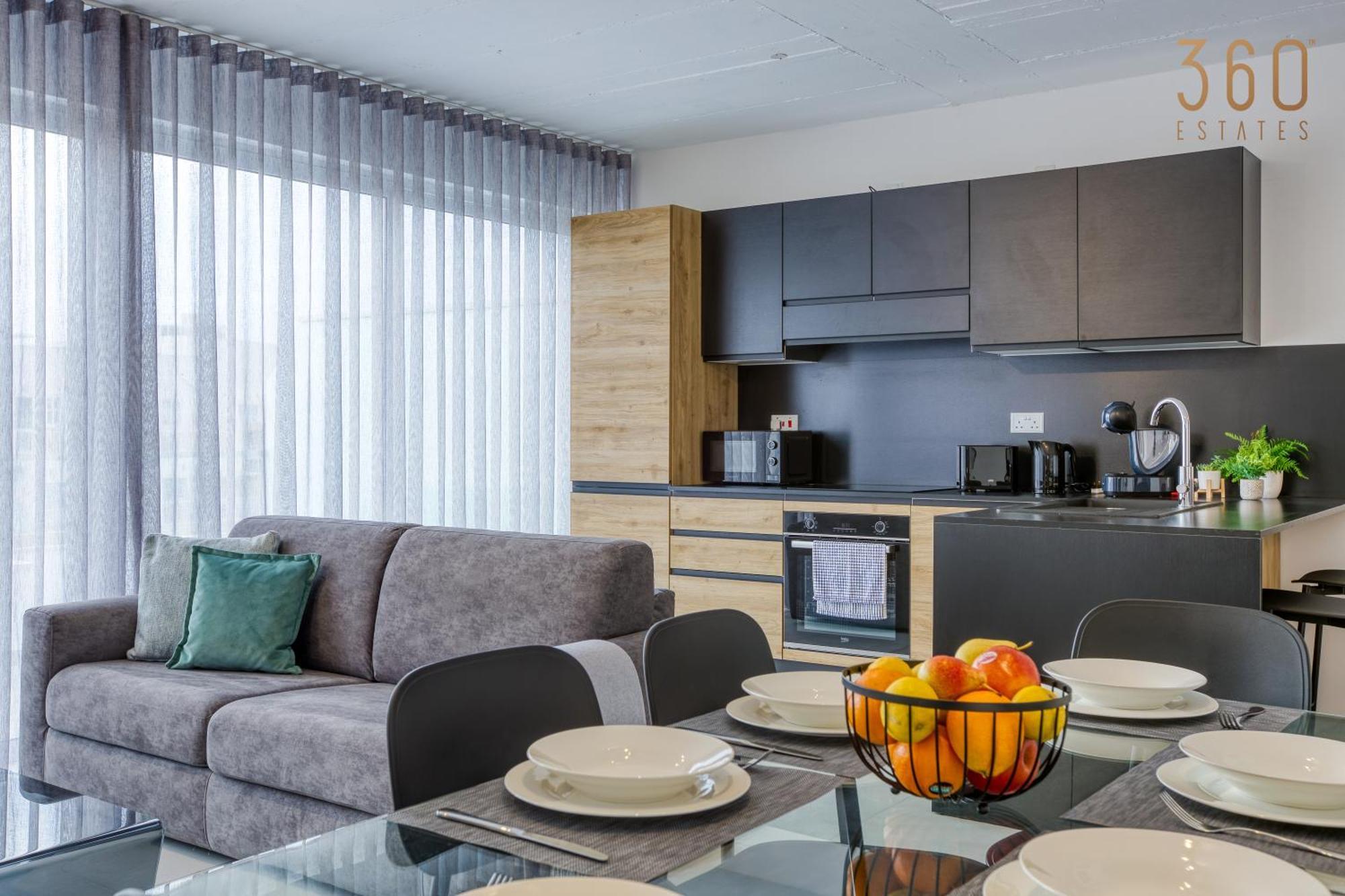 Plan Court Seaside In Qawra By 360 Estates Apartment St. Paul's Bay