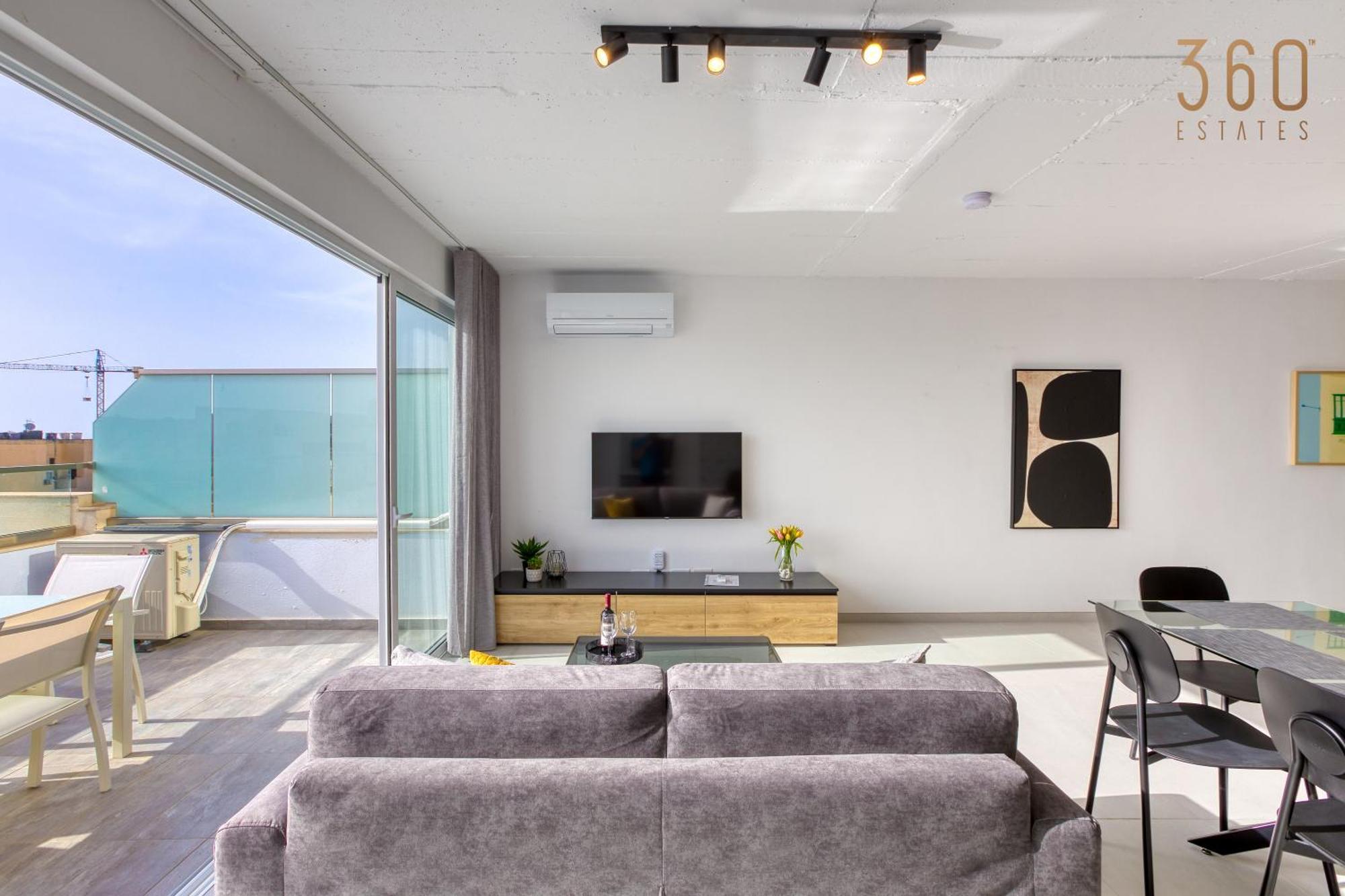 Plan Court Seaside In Qawra By 360 Estates *
