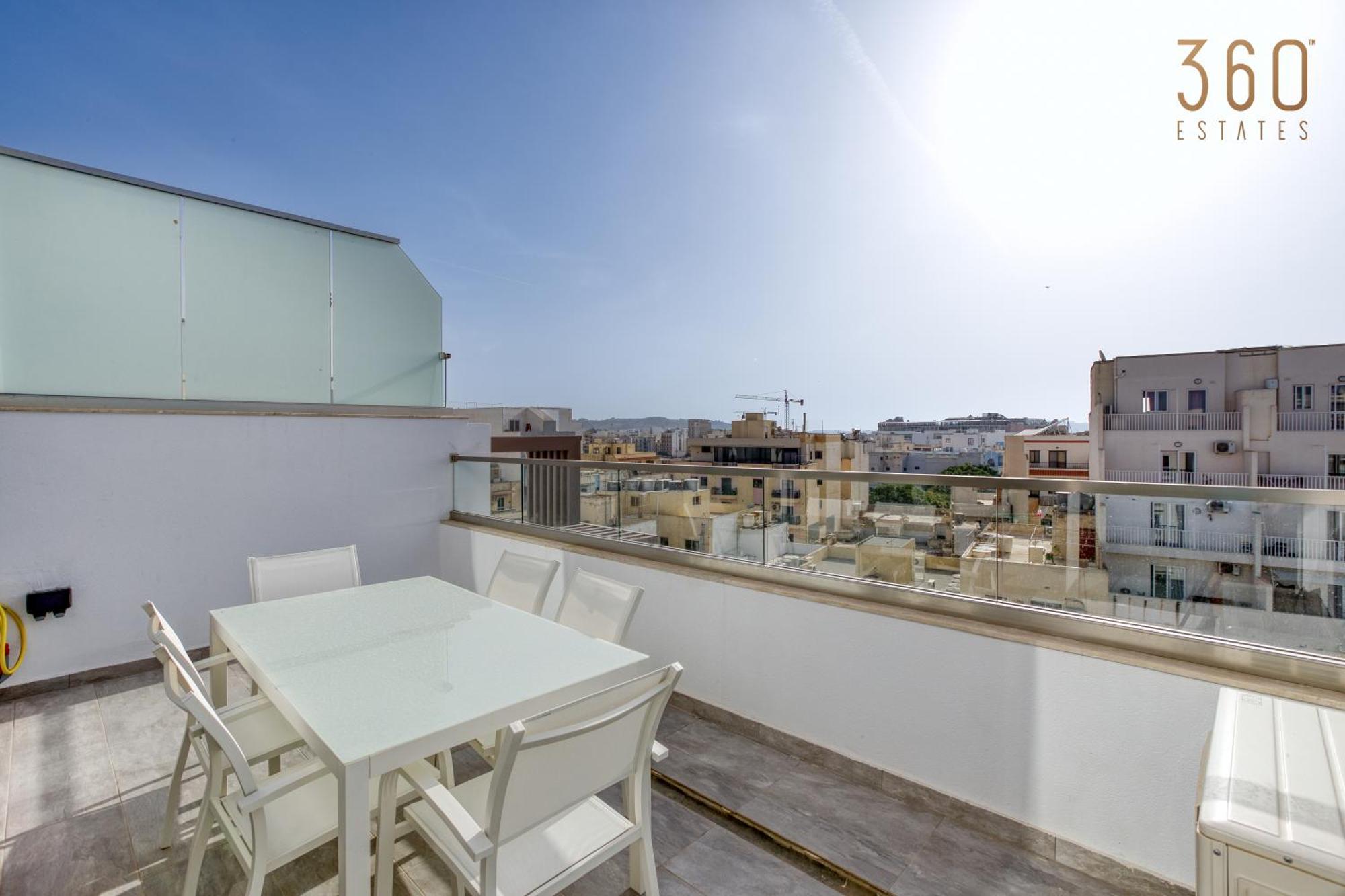 Plan Court Seaside In Qawra By 360 Estates * St. Paul's Bay